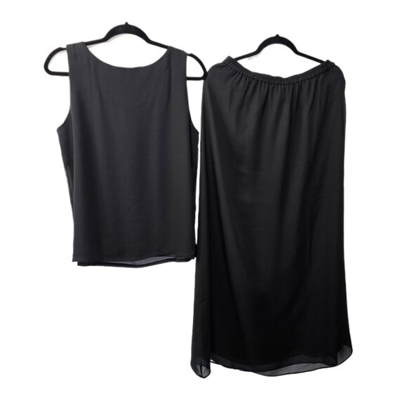 Draper's & Damons 2-Piece Set: Black Tank Top & Skirt - Size M - Picture 15 of 15